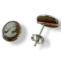 Ohrringe Mandile 1922 Dame Cammei  in Silber Conchiglia 2MORCM15 - 2MORCM15